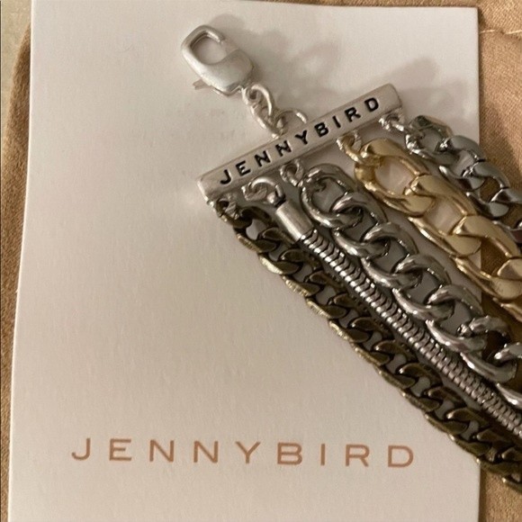 Jenny Bird Austin Cuff Mixed Metal Bracelet - Picture 8 of 12